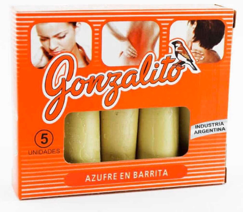 GONZALITO Azufre en Barra 5u