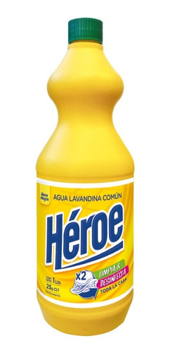 HÉROE Lavandina clásica 1L