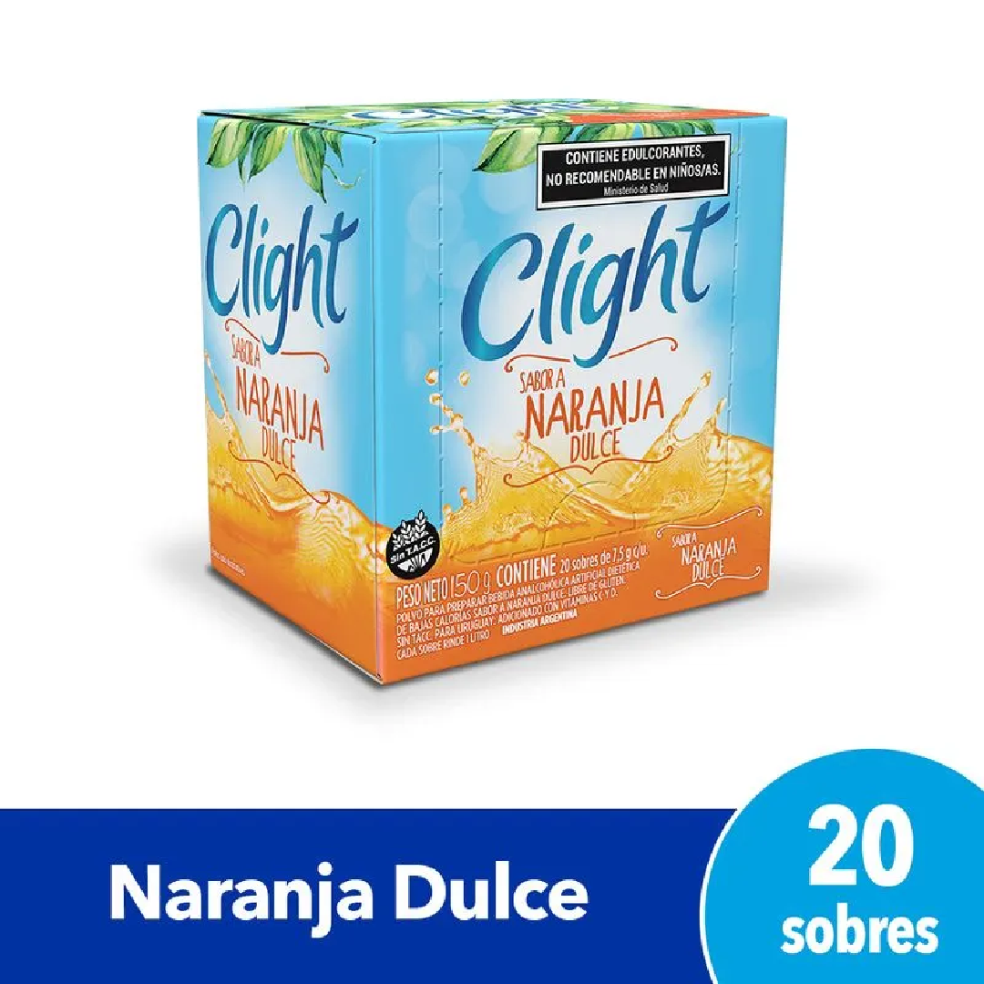 CLIGHT Naranja Dulce x20