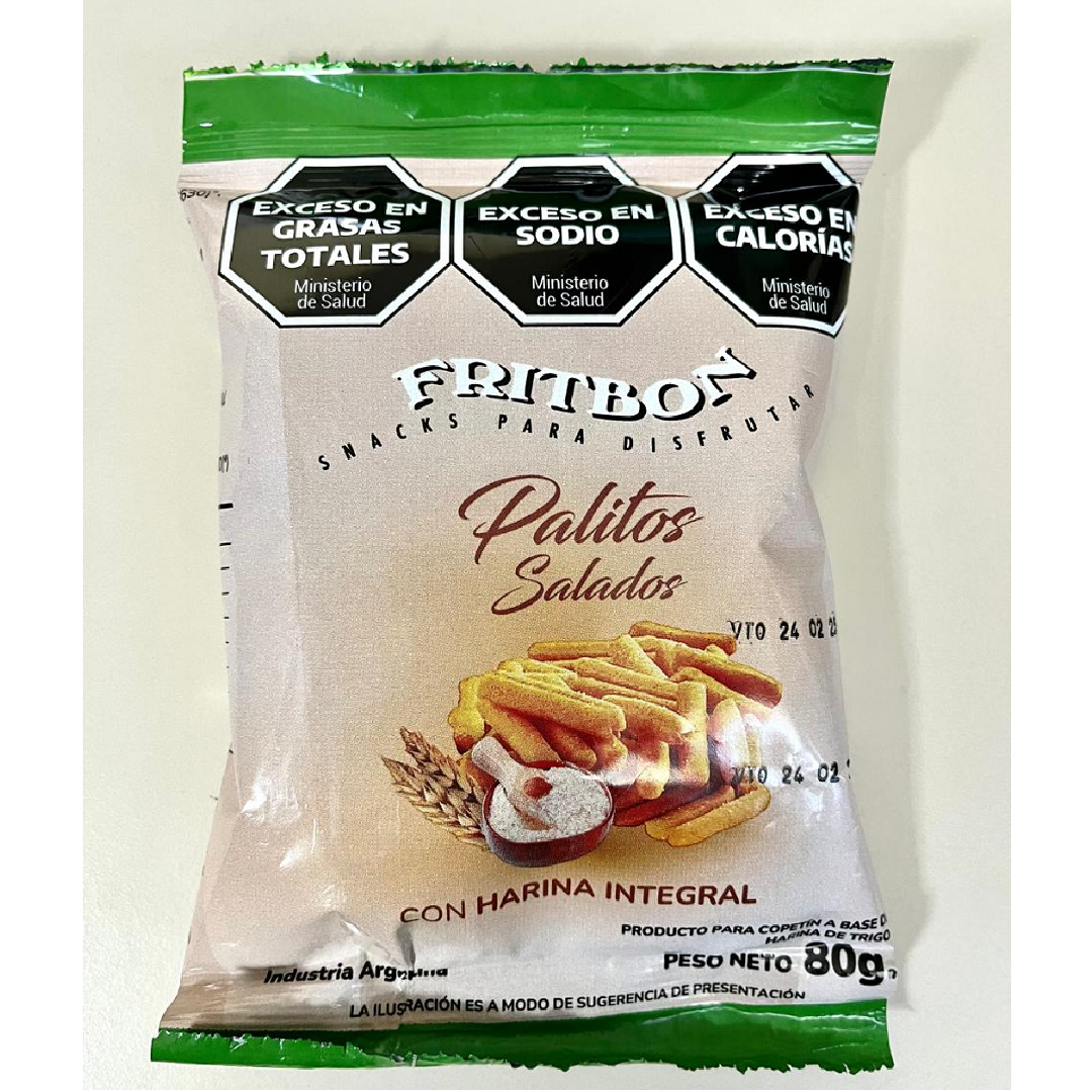 FRITBON Palito Salvado x80gr
