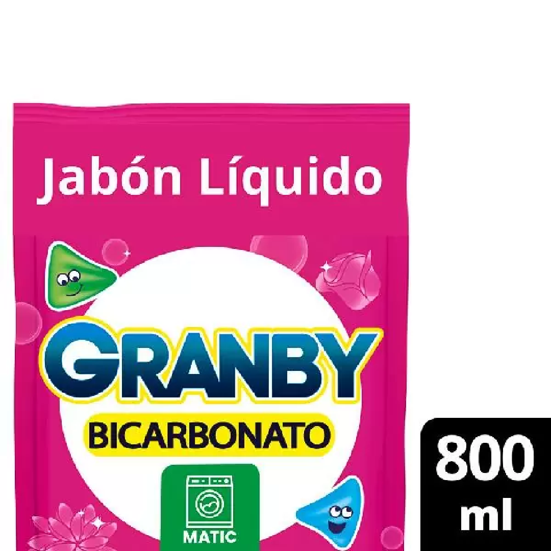 GRANBY Jabon Liquido Rosas x800