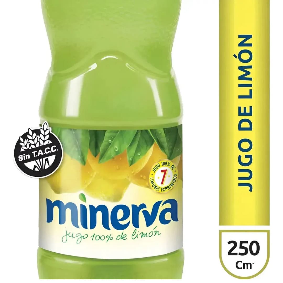MINERVA Jugo Limon x250ml