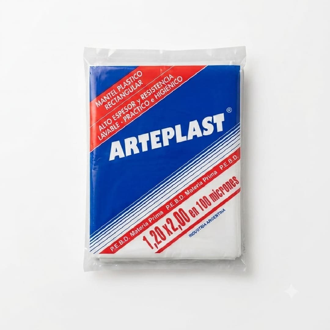ARTEPLAST Mantel Plastico Blanco