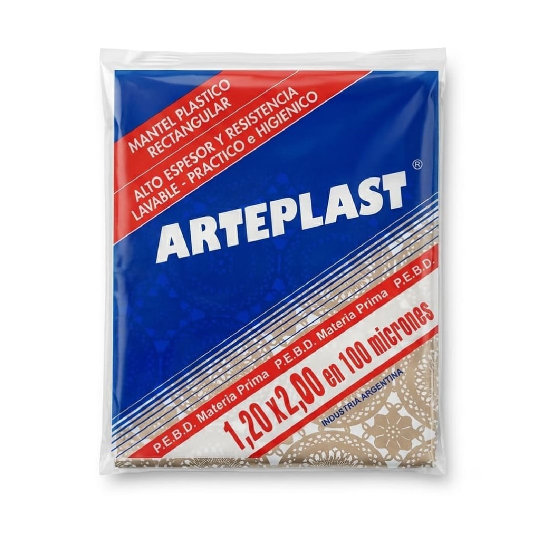 ARTEPLAST Mantel Plastico Dorado