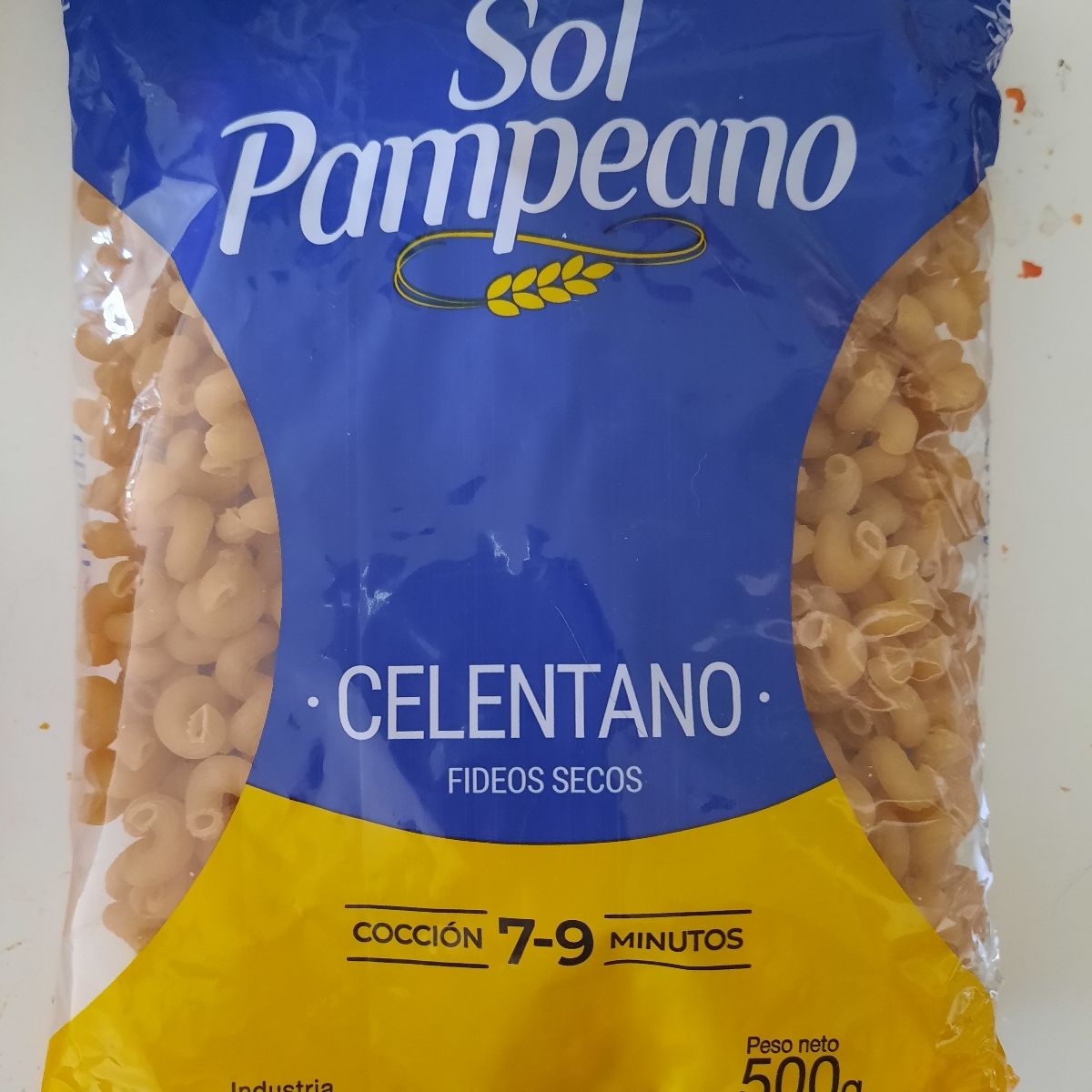 SOL PAMPEANO Fideos Celentano 500gr