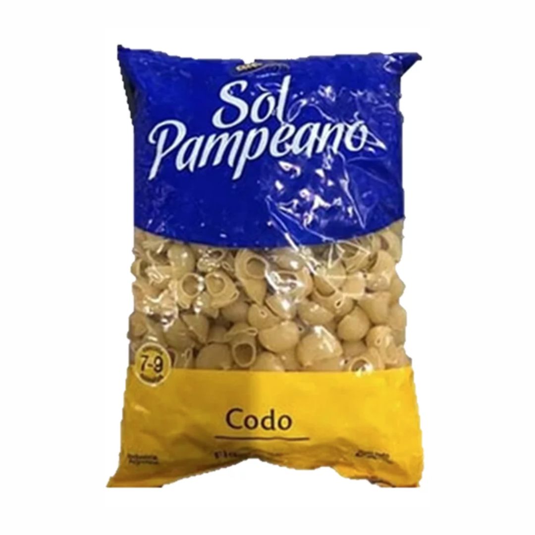 SOL PAMPEANO Fideos Codo 500gr