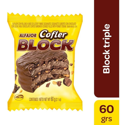 COFLER BLOCK Alfajor TRIPLE