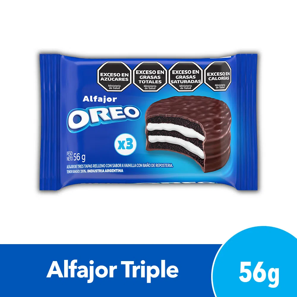 OREO Alfajor TRIPLE