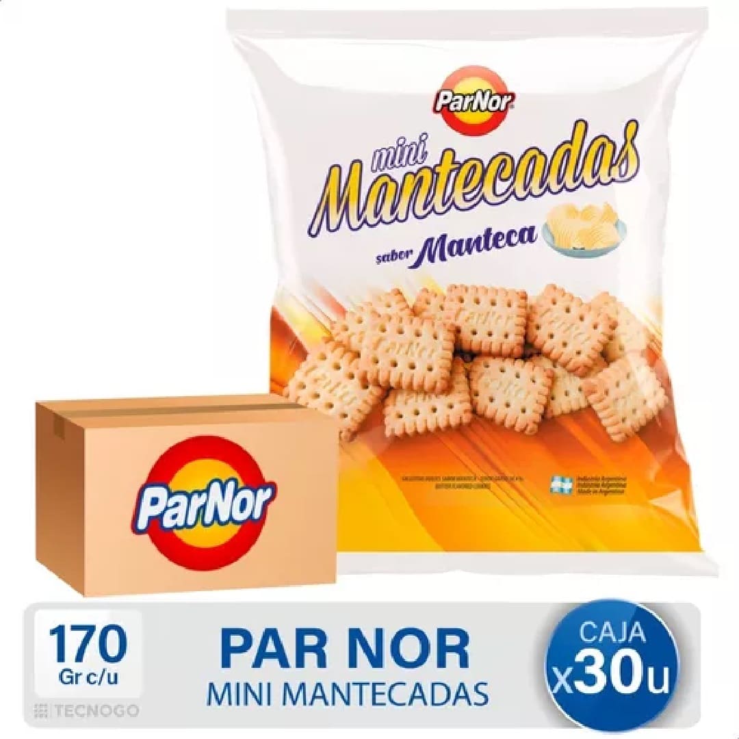 PAR-NOR Mini Mantecadas x170g