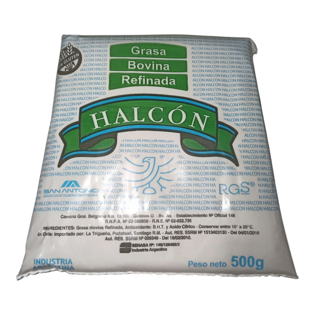 HALCON Grasa Bovina x500g