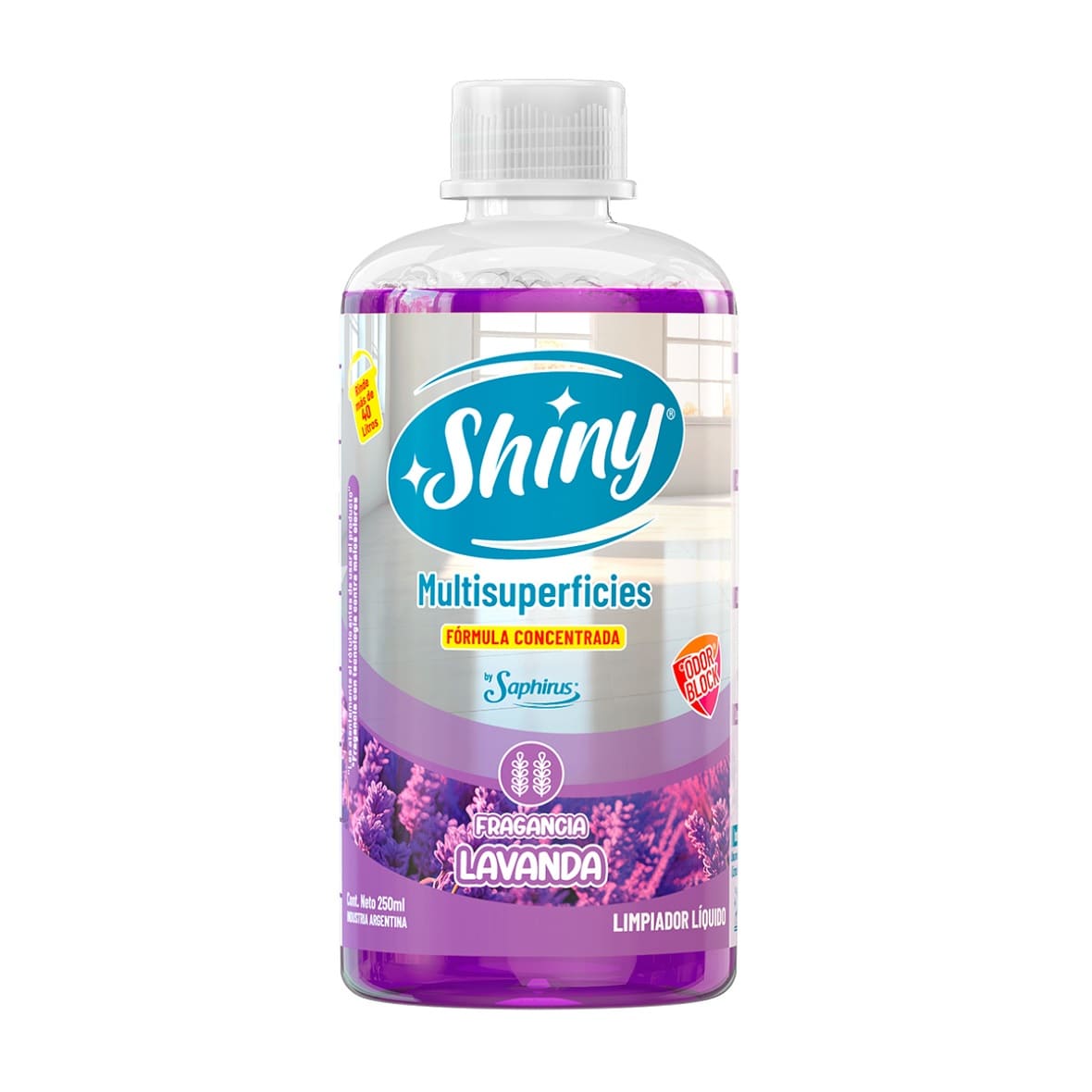 SHINY Limpiador Liquido concentrado Lavanda x250ml