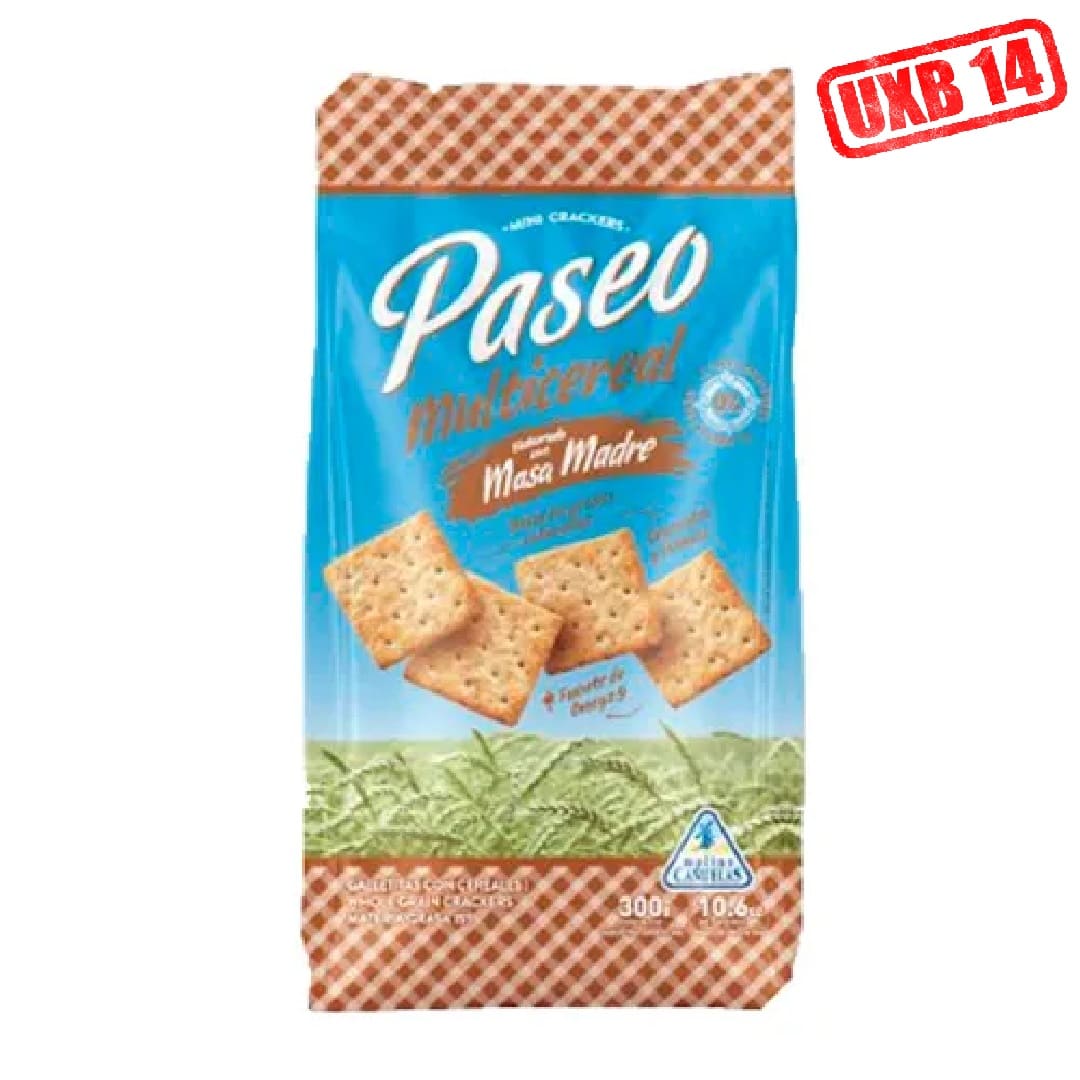 PASEO Mini Crackers Multicereal x300g