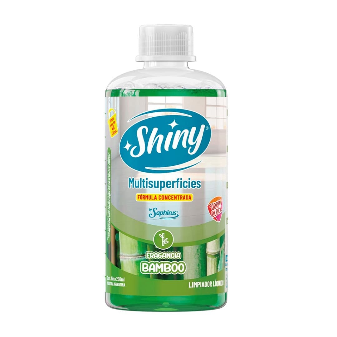 SHINY Limpiador Liquido Concentrado Bamboo x250ml