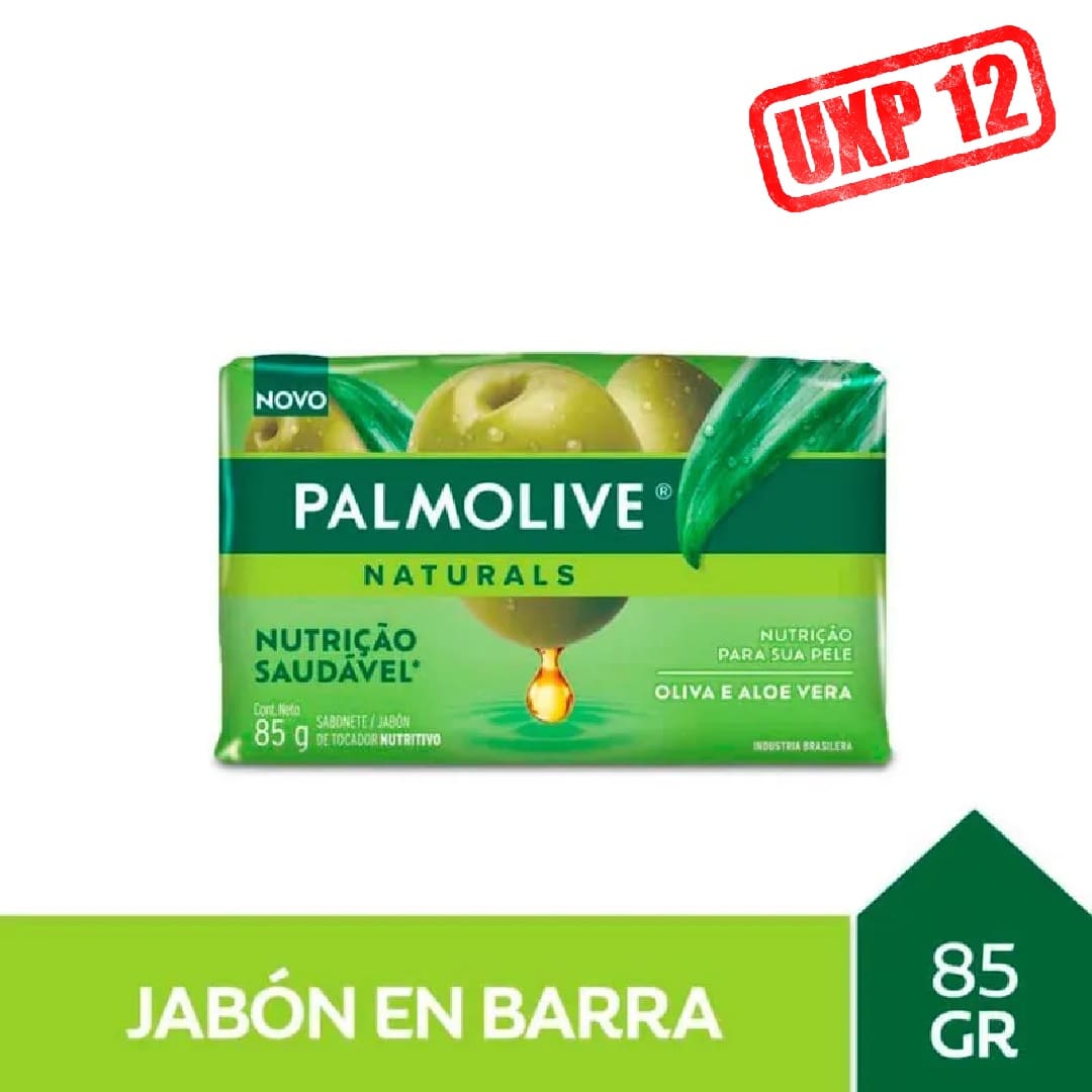 PALMOLIVE Jabon Oliva y aloe Vera x85g