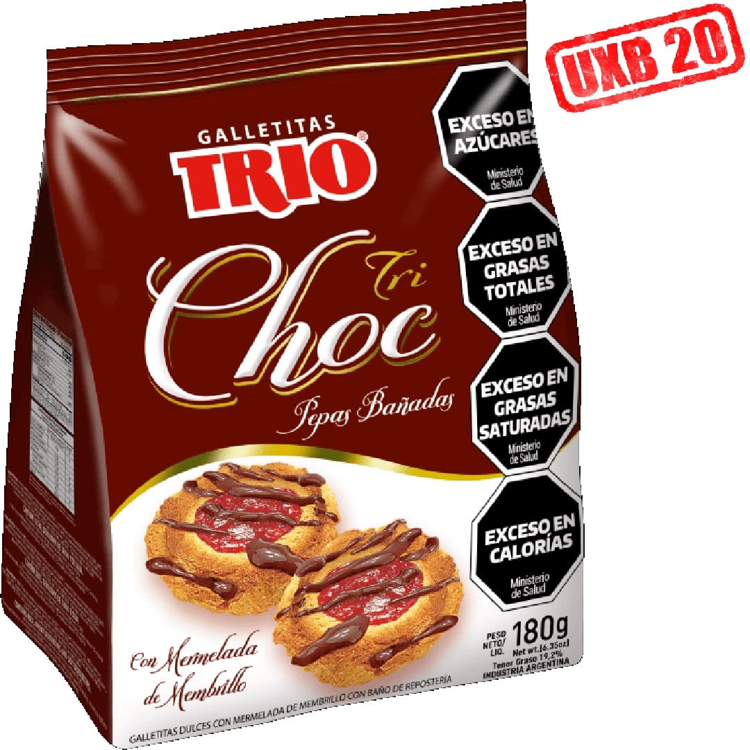 TRIO Pepas Trichoc x 180g