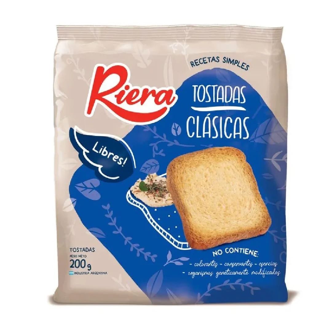 RIERA Tostada Clasica x200g